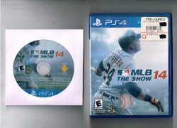 MLB 14: The Show PS4 Game PlayStation 4 Disc and Case