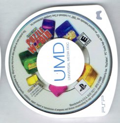 Capcom Puzzle World PSP Game PlayStation Portable Disc Only Rare VHTF