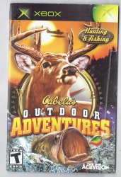 Cabela's Outdoor Adventures Video Game Microsoft XBOX MANUAL Only