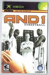 And 1 Streetball Video Game Microsoft XBOX MANUAL Only