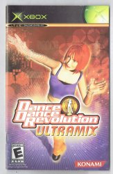 Dance Dance Revolution Ultramix Video Game Microsoft XBOX MANUAL Only