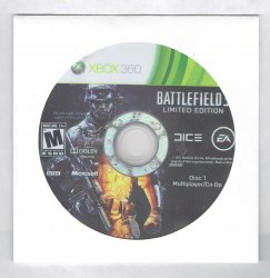 Battlefield 3 Limited Edition Xbox 360 video Game 2 Disc Set Disc Only