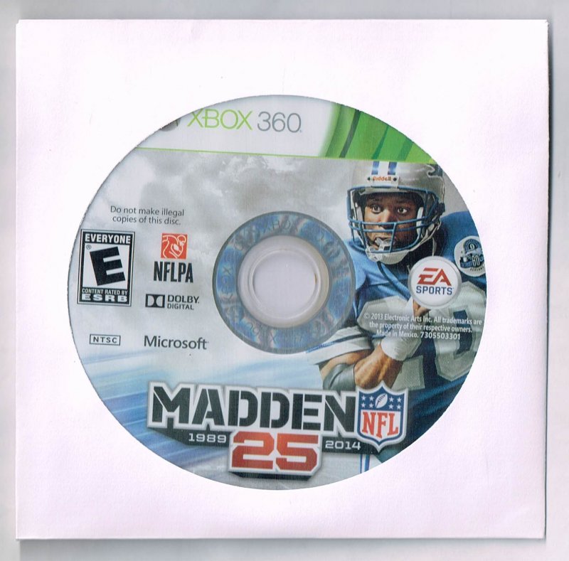 Image 0 of Madden NFL 25 Xbox 360 video Game Disc Only