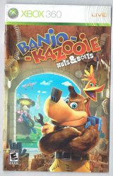 Banjo-Kazooie Nuts & Bolts Video Game Microsoft XBOX 360 MANUAL Only