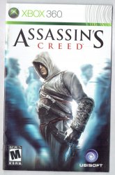 Assassin's creed Video Game Microsoft XBOX 360 MANUAL Only