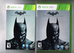 Batman: Arkham Origins Xbox 360 video Game CIB