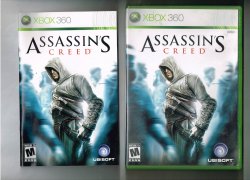 Assassin's Creed Xbox 360 video Game CIB