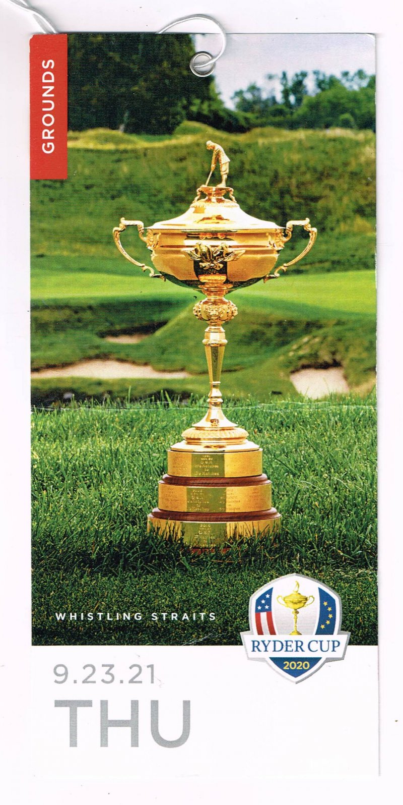 Image 0 of 2021 Ryder Cup ticket Thursday September 23 practice Round Europe Winner