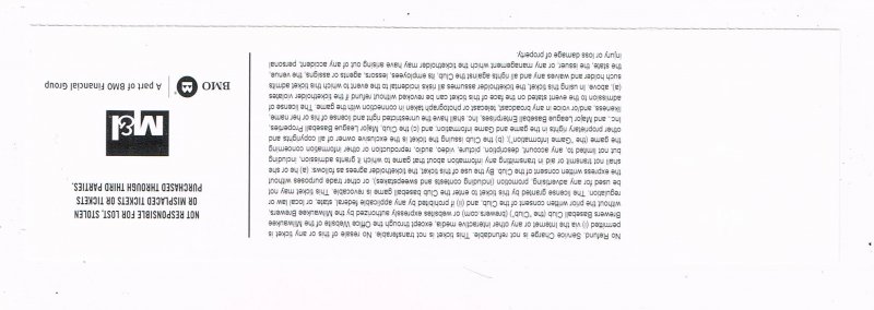 Image 1 of Aaron Hill Hit For Cycle Full Unused Season Ticket 6 29 2012