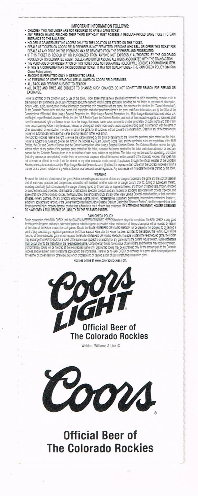 Image 1 of Fred Lewis Hit For Cycle Full Unused Season Ticket 5 13 2007