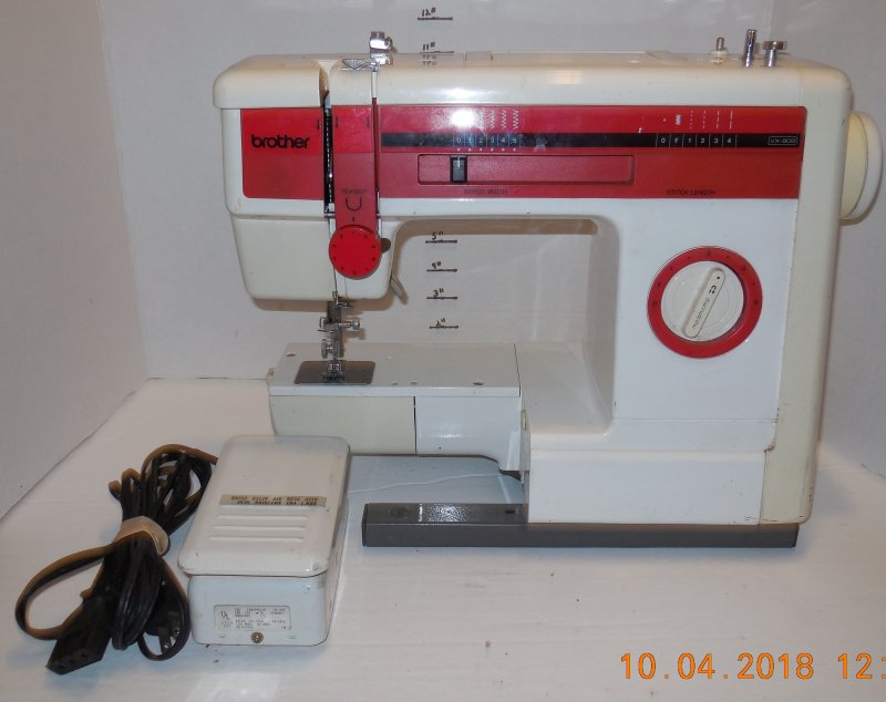 Image 7 of Brother Sewing Machine Model VX-808 with Foot pedal