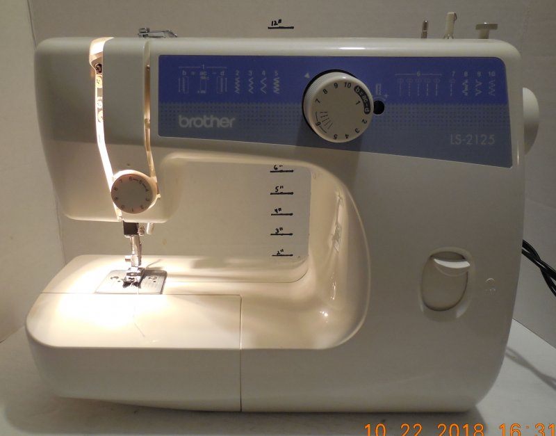 Image 0 of Brother Sewing Machine Model LS-2125 with Foot pedal