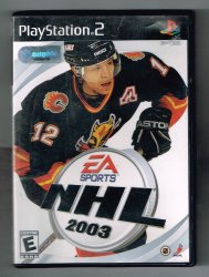 EA Sports NHL 2003 PS2 Game PlayStation 2 Case ONLY