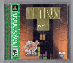 Tetris Plus Greatest Hits Playstation PS1 Game Case and Manual ONLY