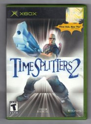 Time Splitters 2 Microsoft XBOX Game Case ONLY
