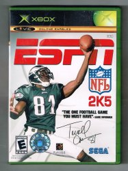 ESPN NFL 2k5 Microsoft XBOX Game Case ONLY