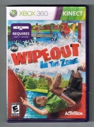 Wipeout in the zone Microsoft XBOX 360 Game Case ONLY