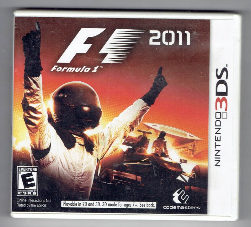 Image 0 of F1 2011 Formula 1 Nintendo 3DS Game Case ONLY