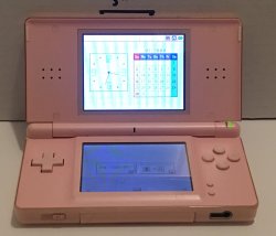 Nintendo DS Lite Pink Handheld Video Game Console