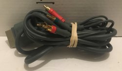 Microsoft Xbox 360 Gray Component AV A/V Audio Video Cable OEM Replacement