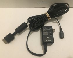 SONY PlayStation SCPH-10071 RF RFU A/V Audio Video Cable PS1 PS2 Replacement