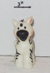 Fisher Price Current Little People Noahs Ark Female Zebra FPLP