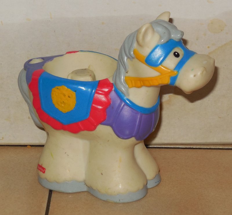 Fisher Price Current Little People Castle Horse #3 FPLP Rare VHTF