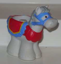 Fisher Price Current Little People Castle Horse FPLP Rare VHTF