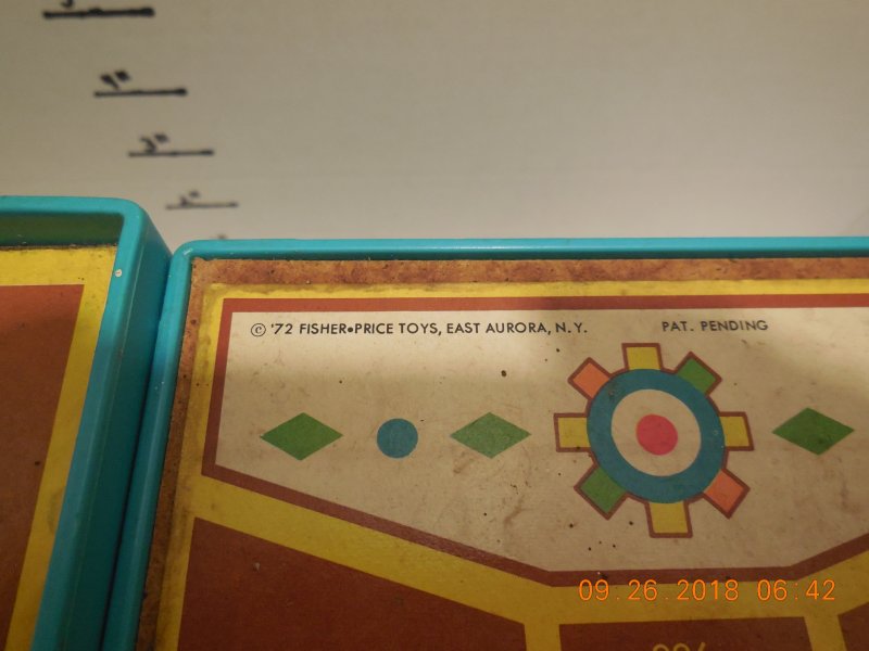 Image 4 of Fisher Price #996 Play Family Airport Vintage 1972 Little People Building Only