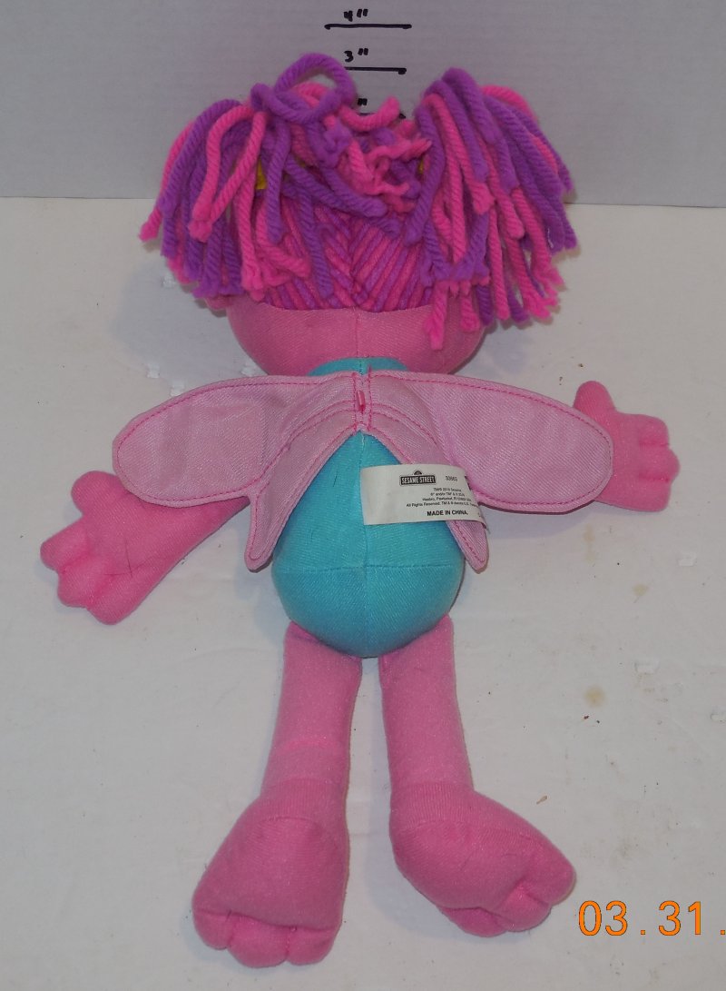 Image 1 of 2010 Hasbro Sesame Street Abby Cadabby Fairy Plush Toy 10