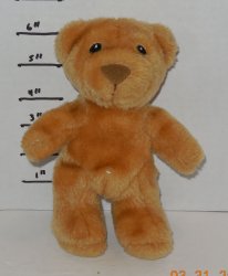 2006 Lil Luvables Brown Bear Spin Master Toy Teddy 6 For Fluffy Factory