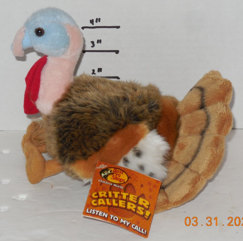 Image 1 of Bass Pro Shops Critter Callers Plush Toy Does Not Work