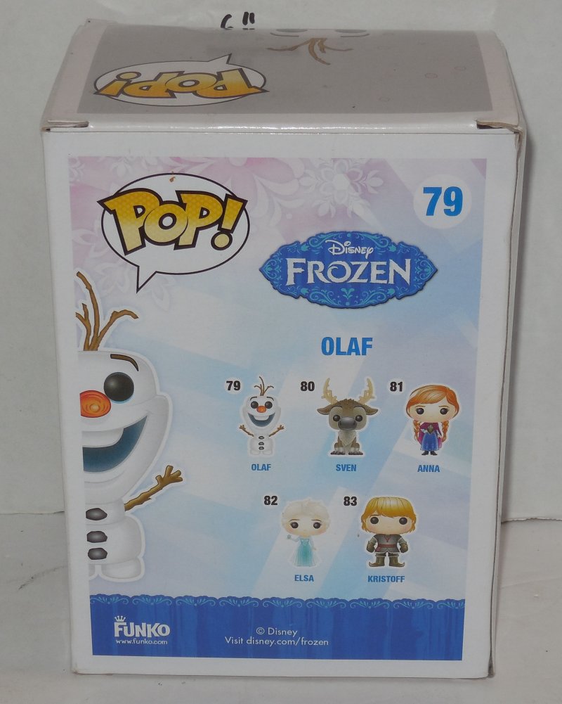 Image 2 of Funko Pop Disney Frozen Olaf #79 NIP Vinyl Figure