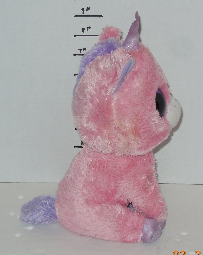 Image 3 of TY Beanie Babies Boos Magic The Unicorn plush toy