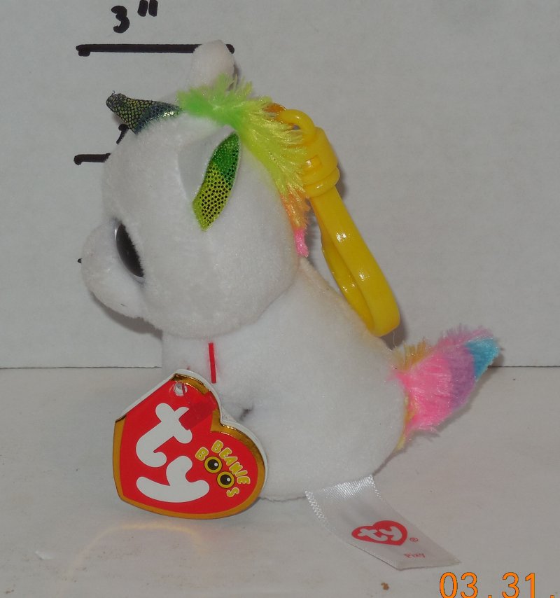 Image 1 of TY Beanie Babies Boos Pixy The Unicorn plush toy 3