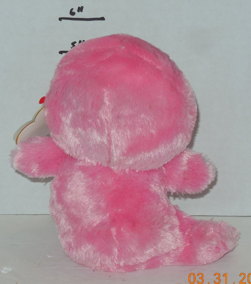 Image 2 of TY Beanie Boos Tusk The Walrus Pink plush toy