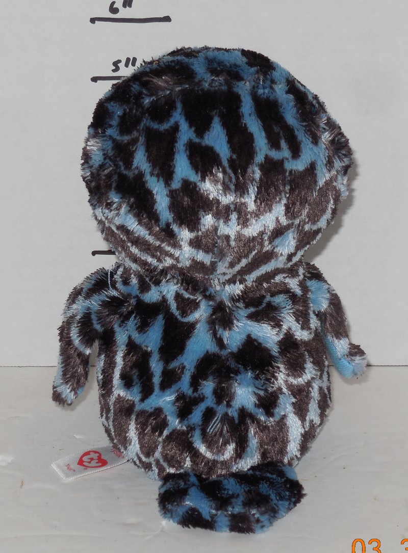 Image 2 of TY Silk Beanie Babies Boos Yago The Owl plush toy