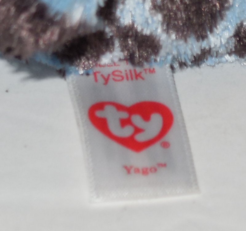 Image 4 of TY Silk Beanie Babies Boos Yago The Owl plush toy