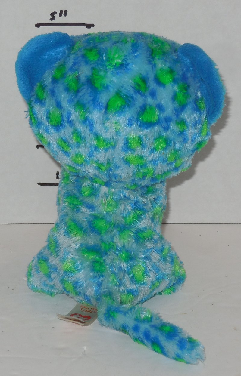 Image 2 of TY Silk Leona Beanie Babies Boos The Leopard plush toy