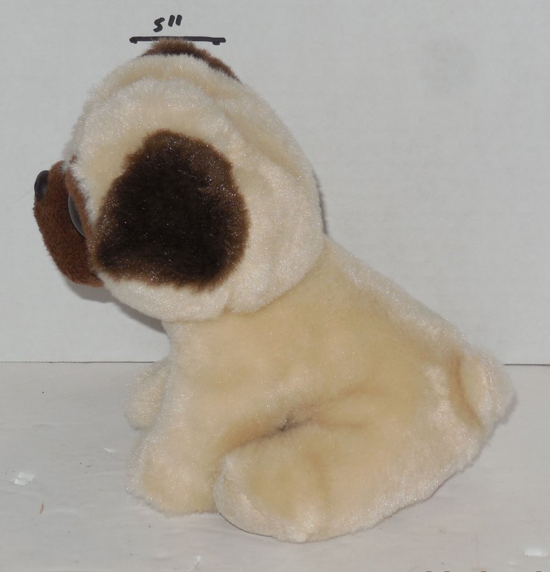 Image 1 of TY Velvety Beanie Babies Boos Rufus The Dog plush toy