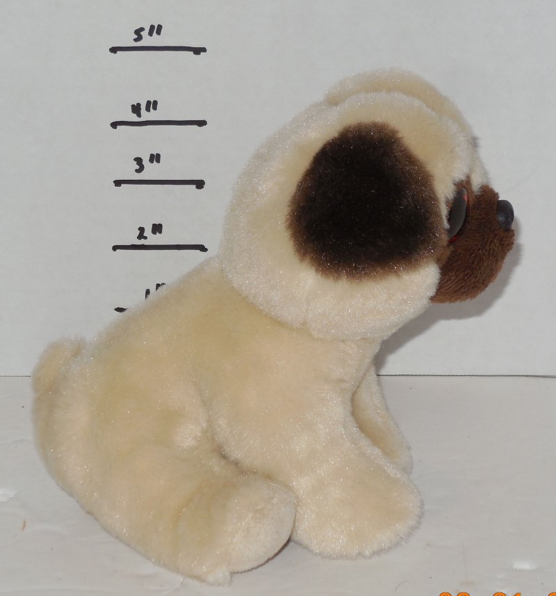 Image 3 of TY Velvety Beanie Babies Boos Rufus The Dog plush toy