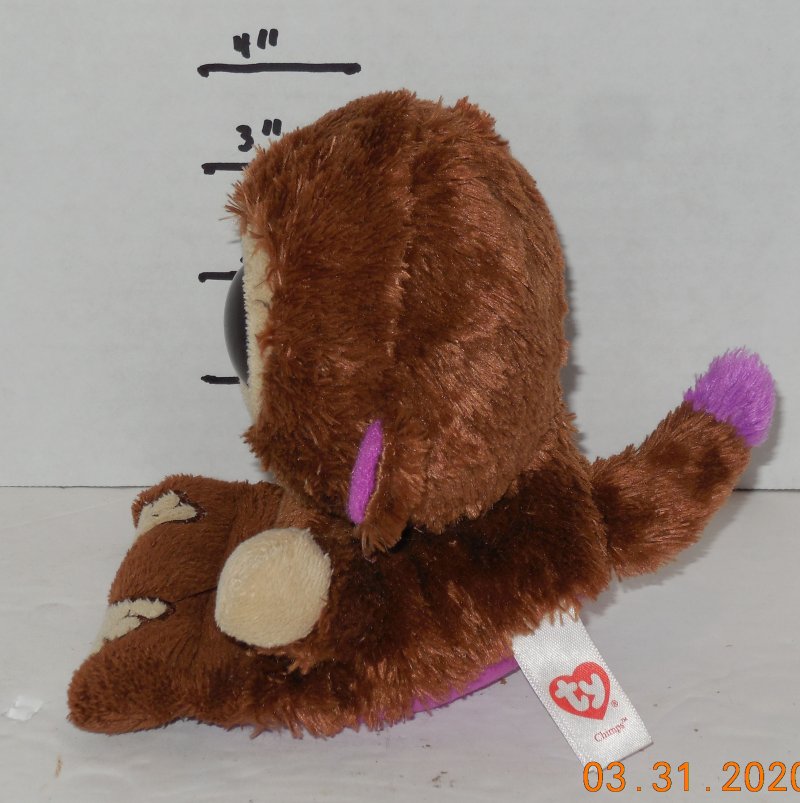 Image 1 of TY Chimps Smart Phone Holder Peek-A-Boos Beanie Babies Boo plush toy