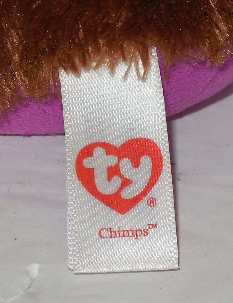 Image 4 of TY Chimps Smart Phone Holder Peek-A-Boos Beanie Babies Boo plush toy