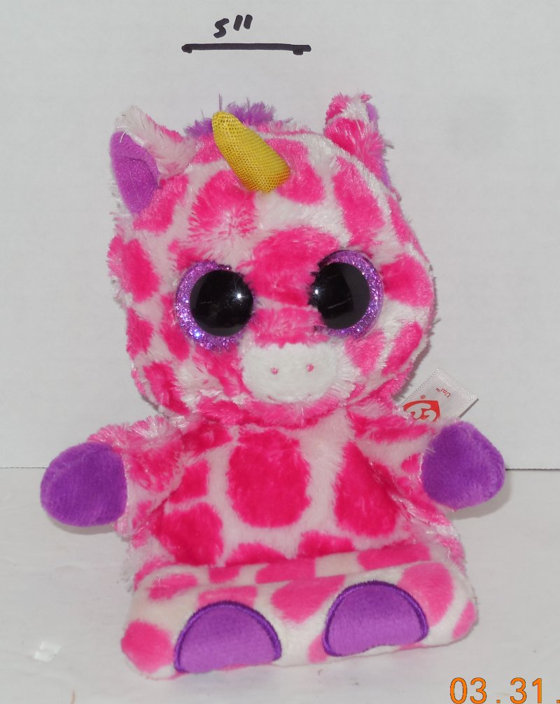 Image 0 of TY UNI Smart Phone Holder Peek-A-Boos Beanie Babies Boo plush toy