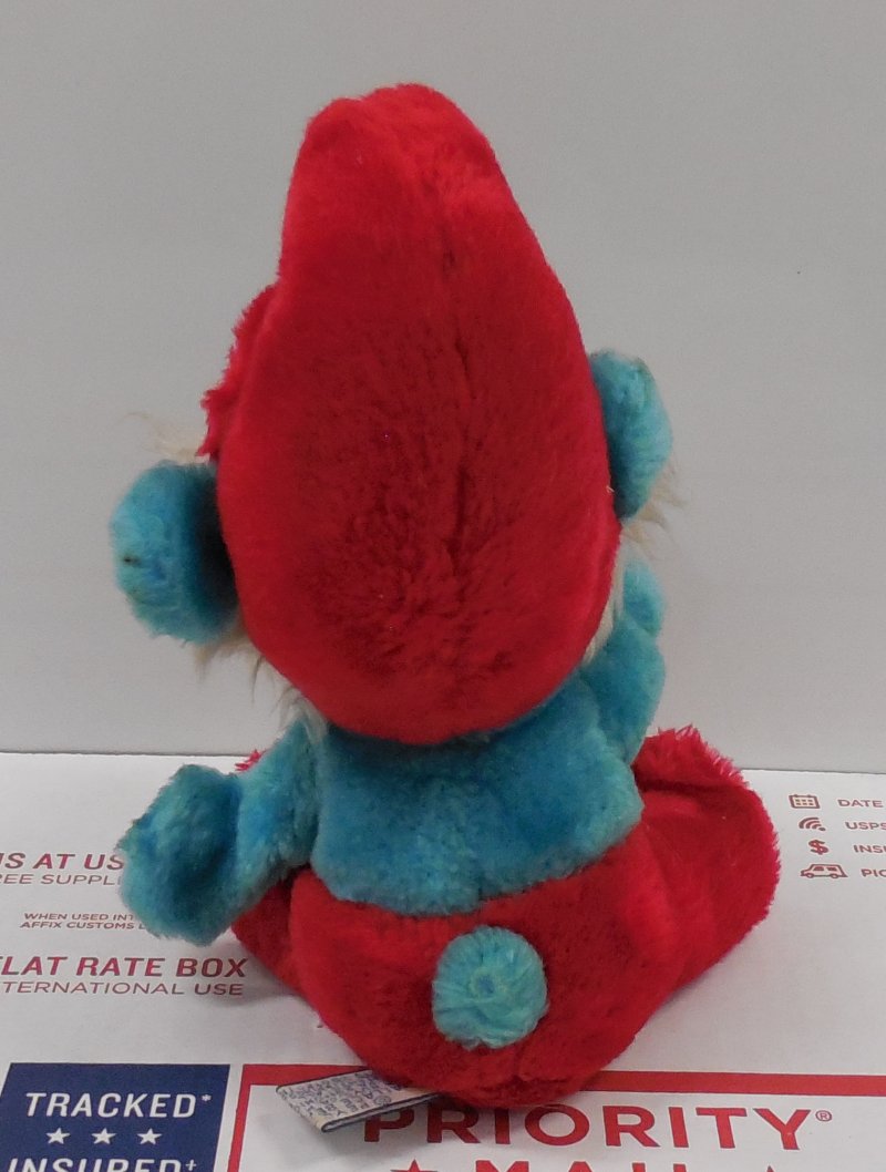 Image 2 of 1981 Wallace Berrie Peyo 6' Papa Smurf Plush Toy