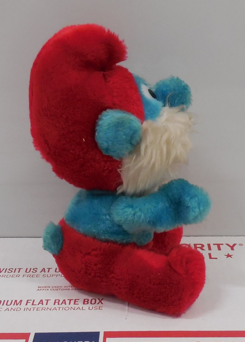 Image 3 of 1981 Wallace Berrie Peyo 6' Papa Smurf Plush Toy