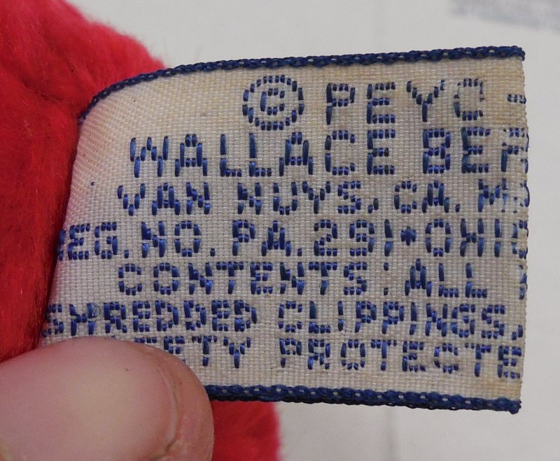 Image 4 of 1981 Wallace Berrie Peyo 6' Papa Smurf Plush Toy