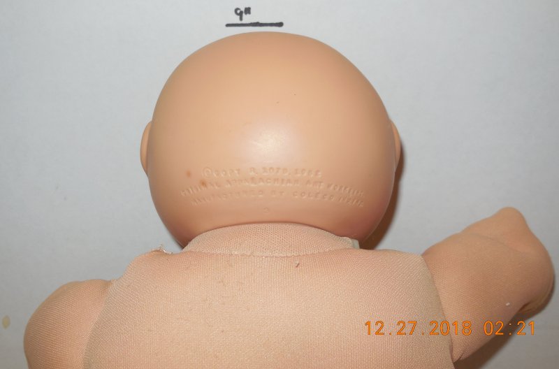 Image 5 of 1982 Coleco Cabbage Patch Kids Plush Toy Doll CPK Xavier Roberts OAA Baby