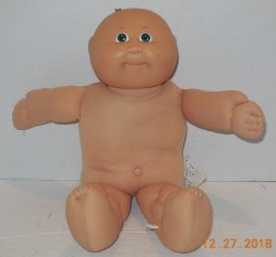 1982 Coleco Cabbage Patch Kids Plush Toy Doll CPK Xavier Roberts OAA Baby