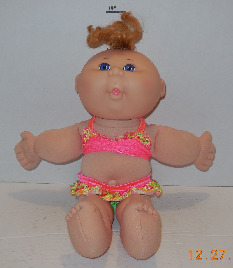 Image 0 of 1991 Mattel Cabbage Patch Kids Plush Toy Doll CPK Xavier Roberts OAA Girl